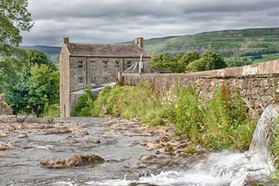 Gayle Mill near Hawes, Wensleydale