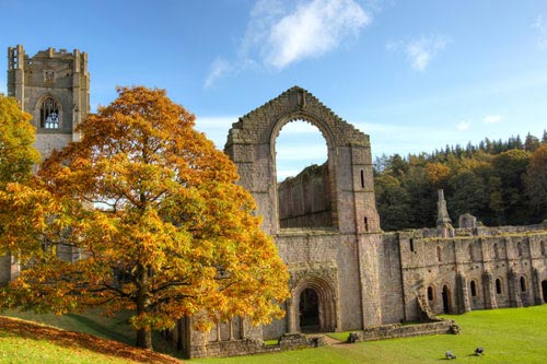 Fountains Abbey, North Yorkshire