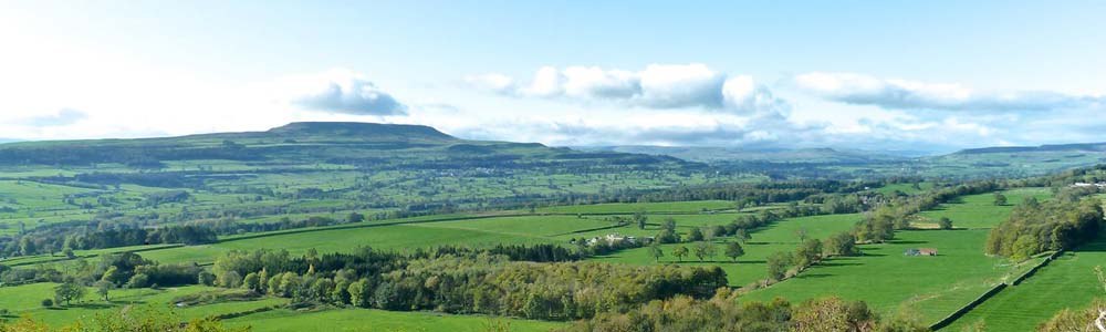 View of Pen Hill from Leyburn Shawl